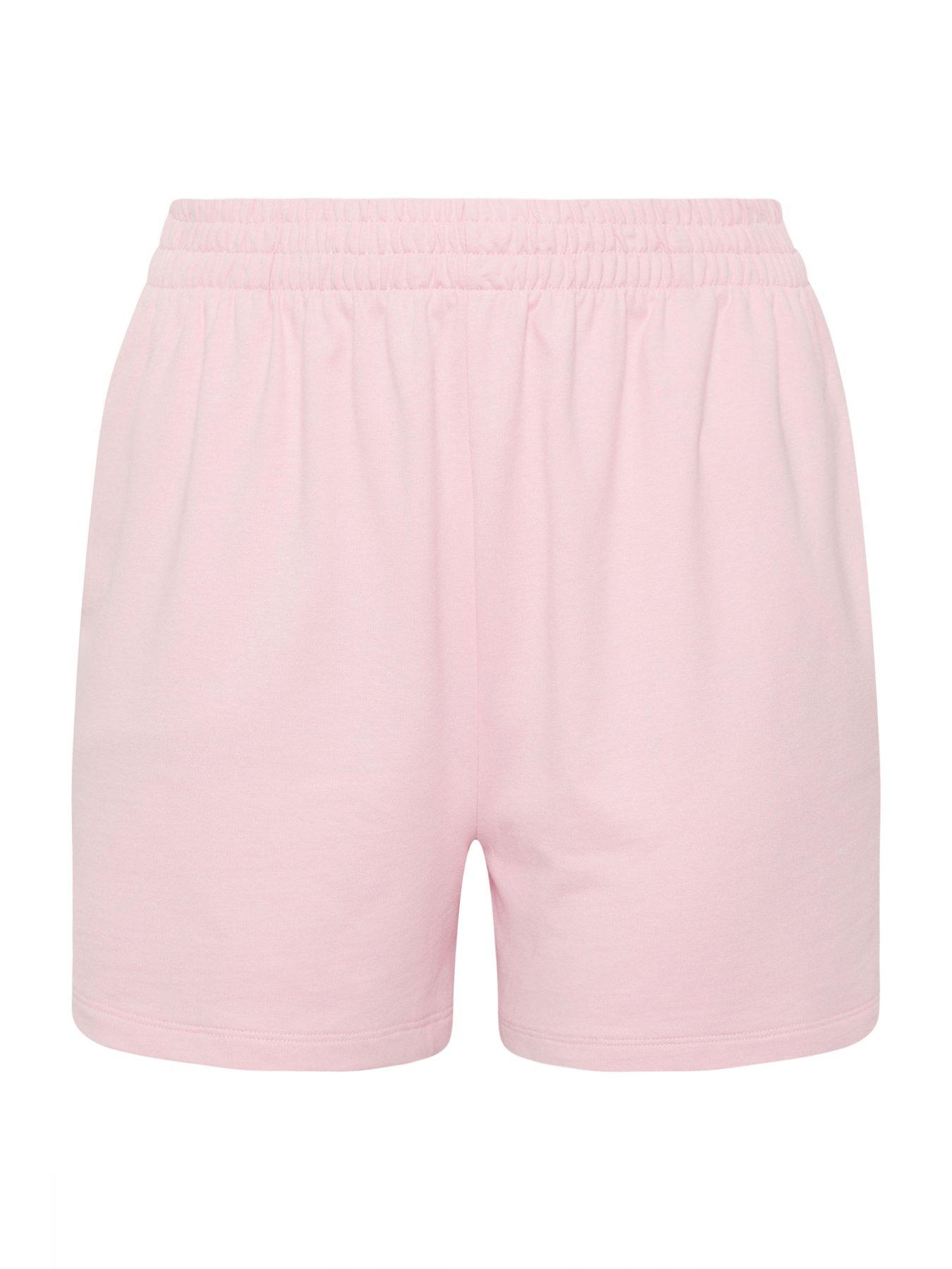  image of yours-curve-loopback-shorts-pink