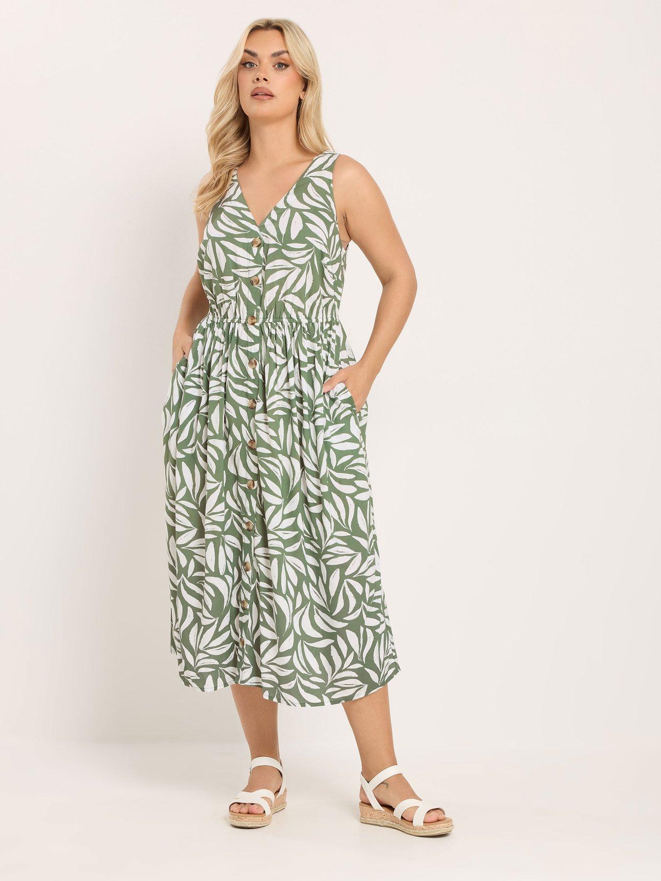  image of yours-curve-button-through-sundress