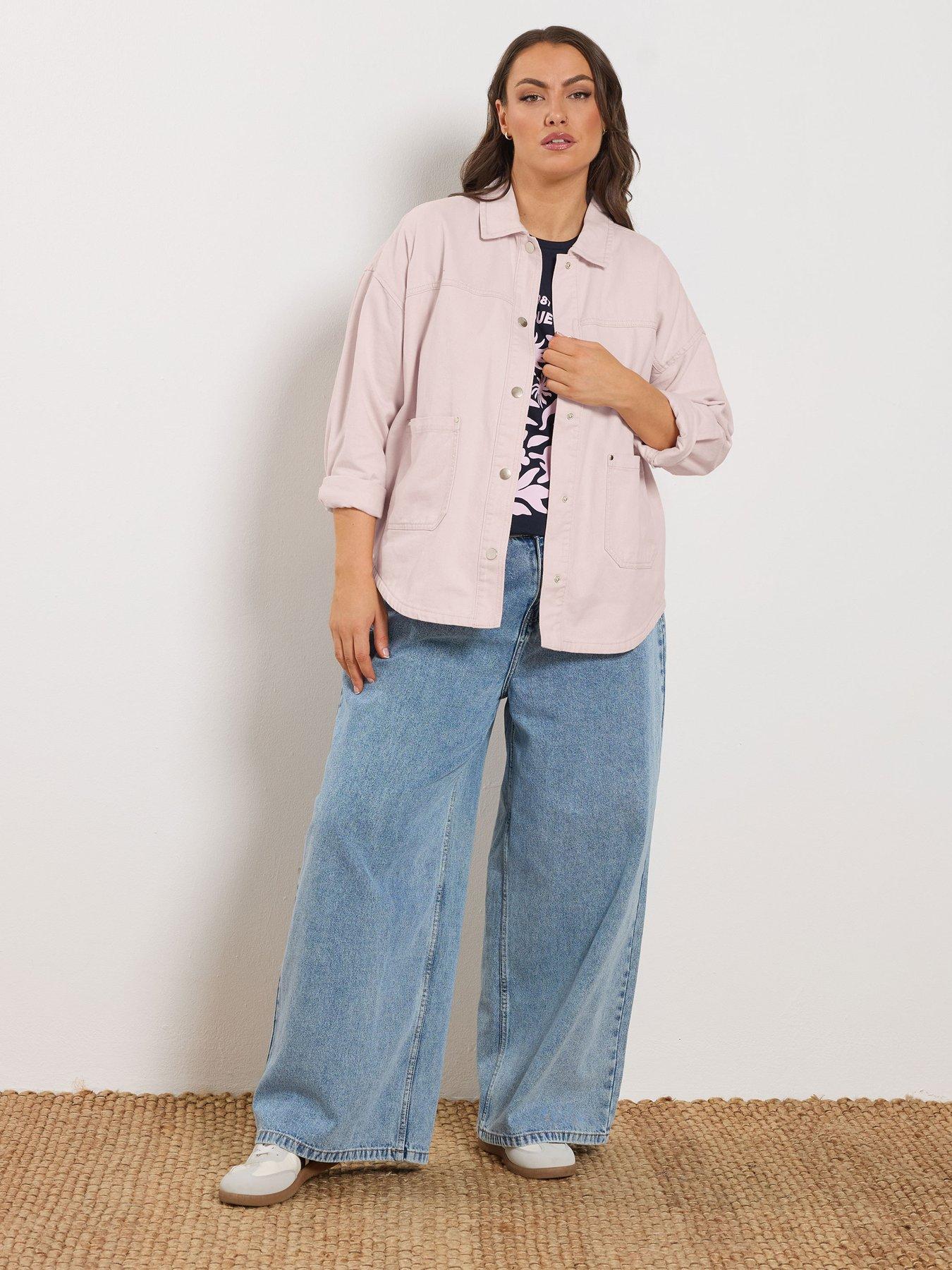  image of yours-curve-denim-shacket