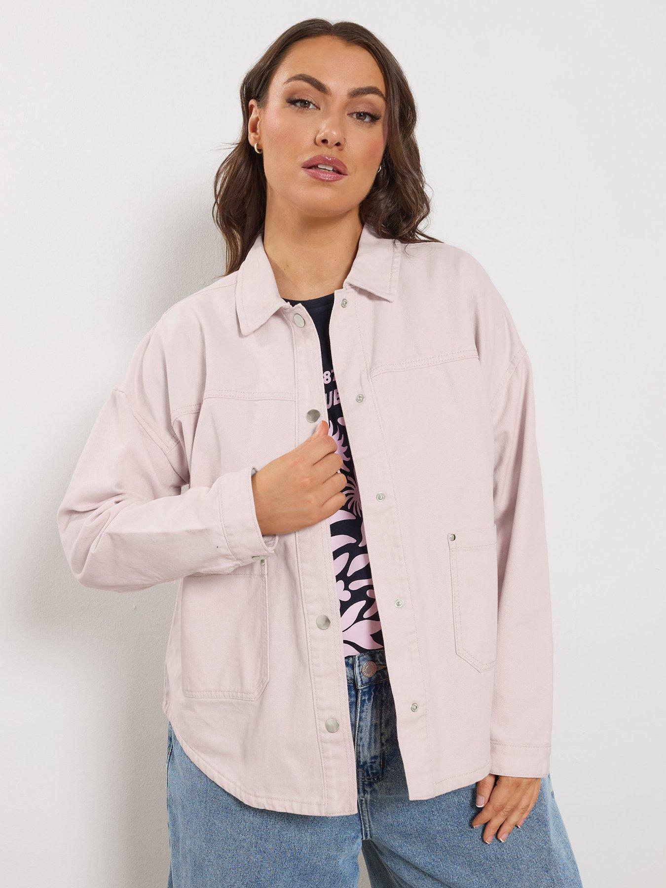  image of yours-curve-denim-shacket
