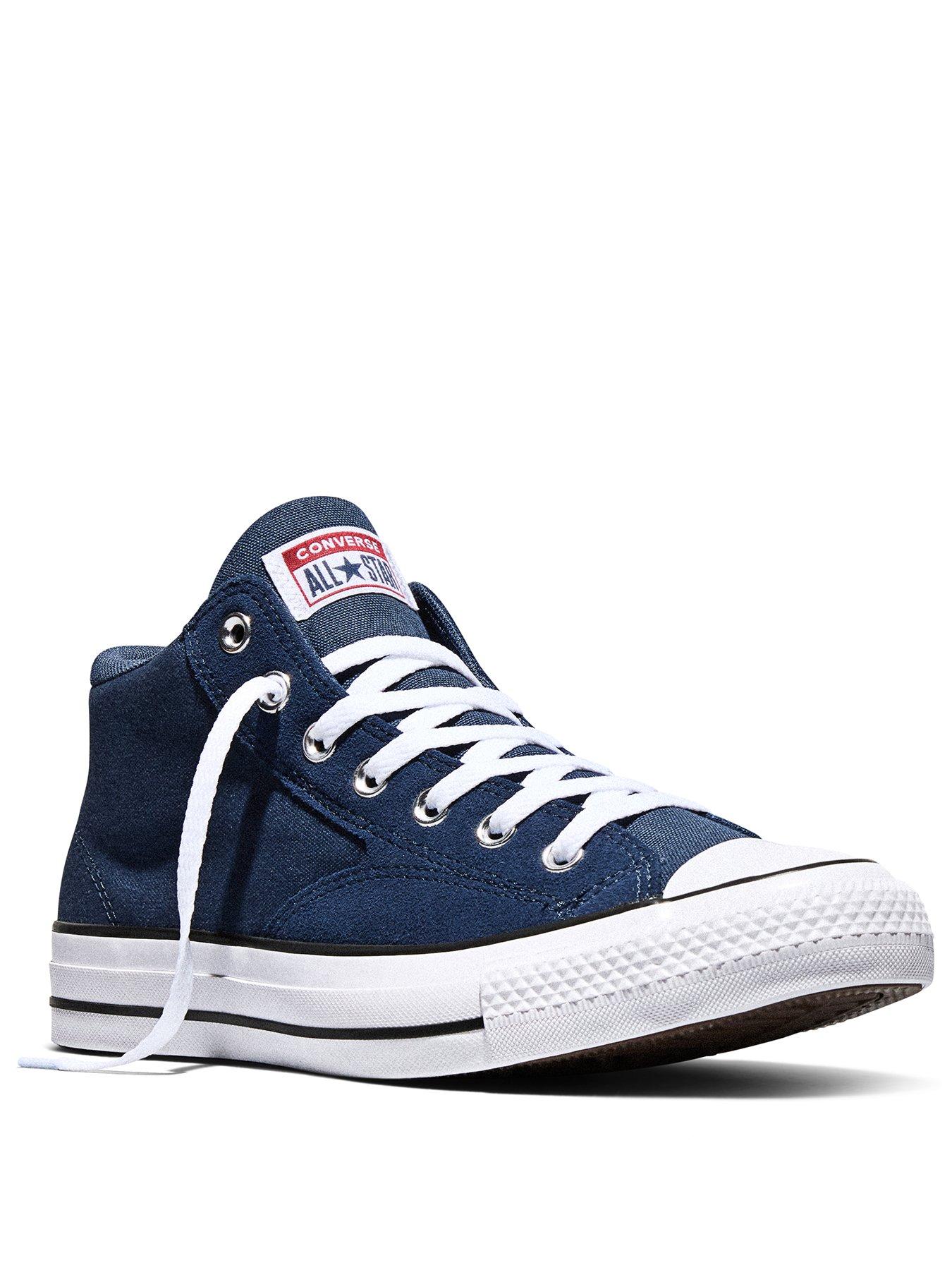 Image 2 of 6 of Converse Mens Chuck Taylor All Star Malden Street Mid - Navy