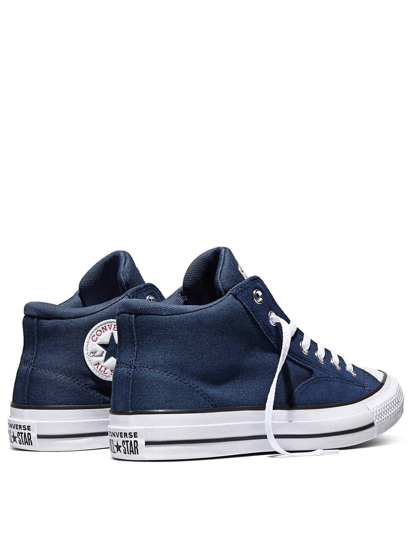 Image 3 of 6 of Converse Mens Chuck Taylor All Star Malden Street Mid - Navy