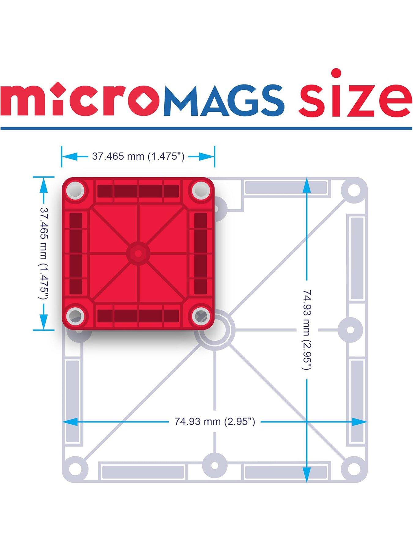 Image 4 of 8 of Magna-Tiles microMAGS TRAVEL SET - WITH CDU