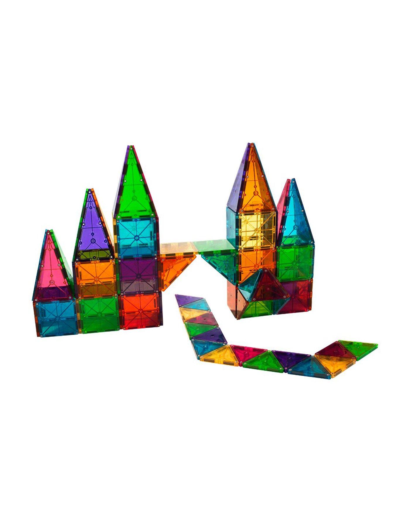  image of magna-tiles-clear-colors-100-piece-set