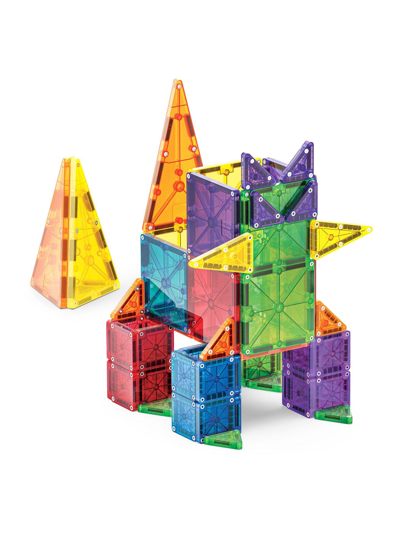 Image 3 of 7 of Magna-Tiles COMBO + microMAGS - 62pc.