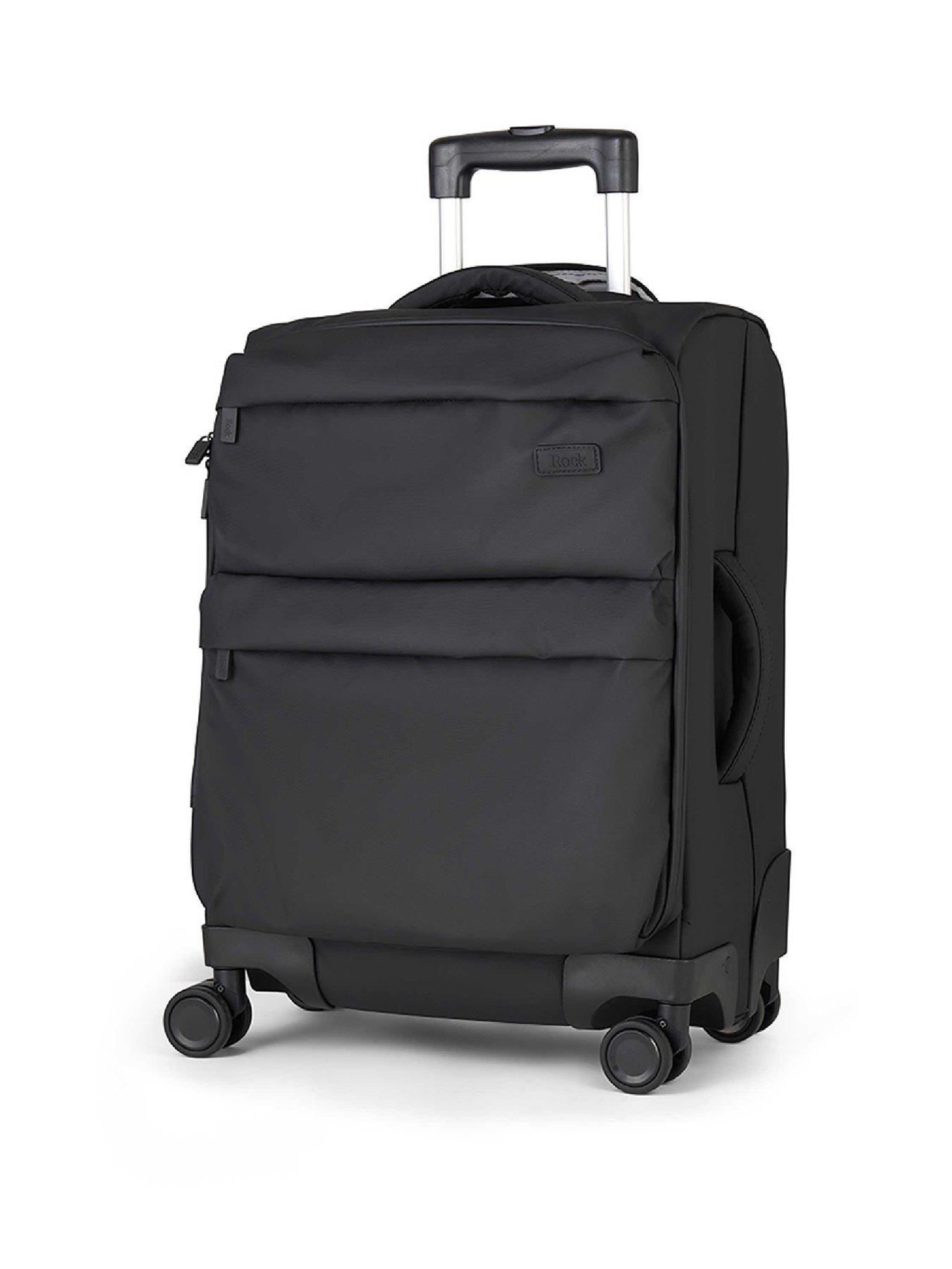 Rock Luggage Juniper Black Cabin Suitcase