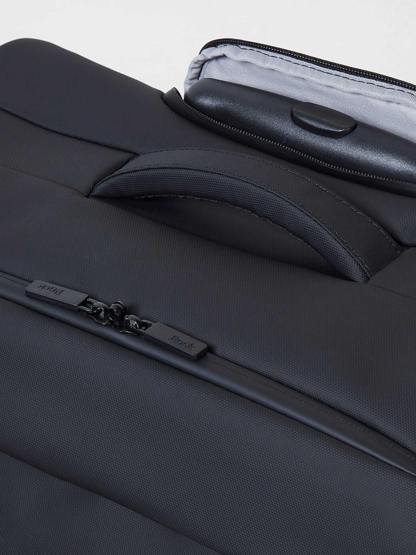  image of rock-luggage-juniper-black-cabin-suitcase
