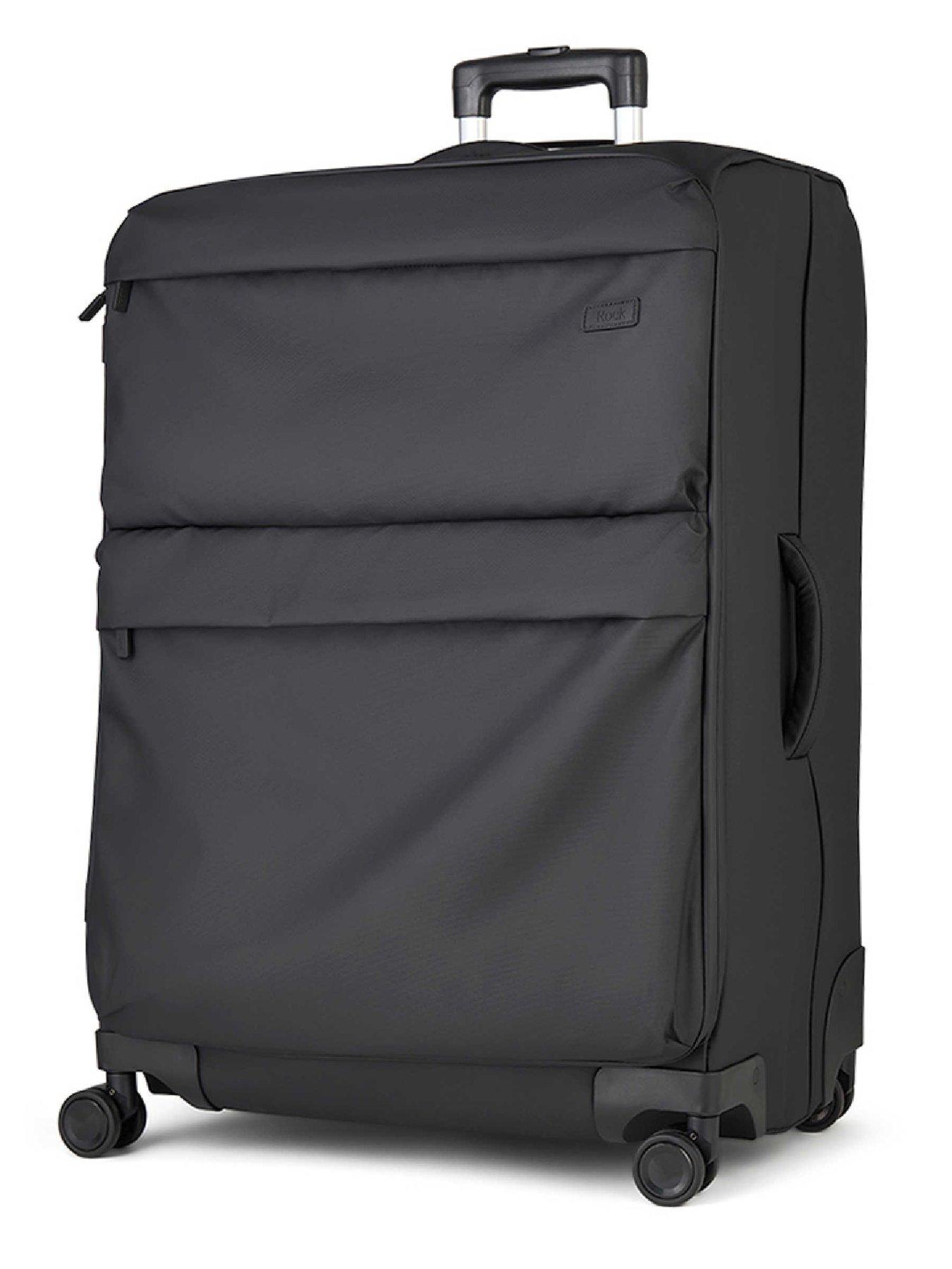 Image 2 of 5 of Rock Luggage Juniper Black 3pc Suitcase Set