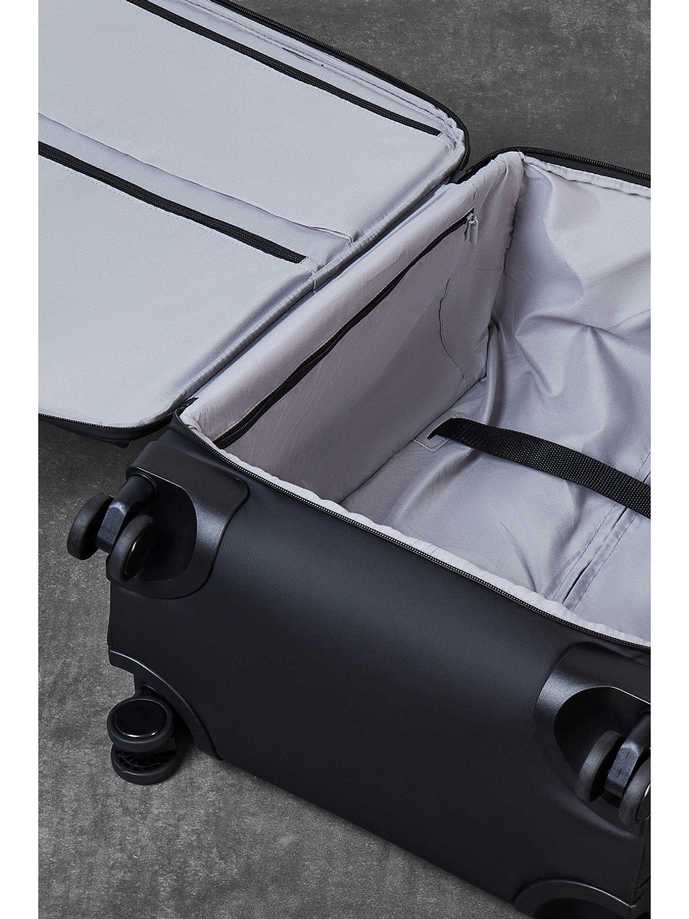 Image 4 of 5 of Rock Luggage Juniper Black 3pc Suitcase Set