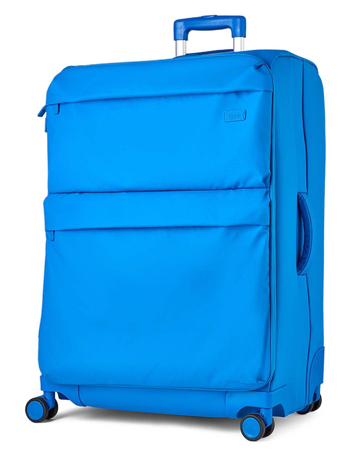  image of rock-luggage-juniper-blue-3pc-suitcase-set