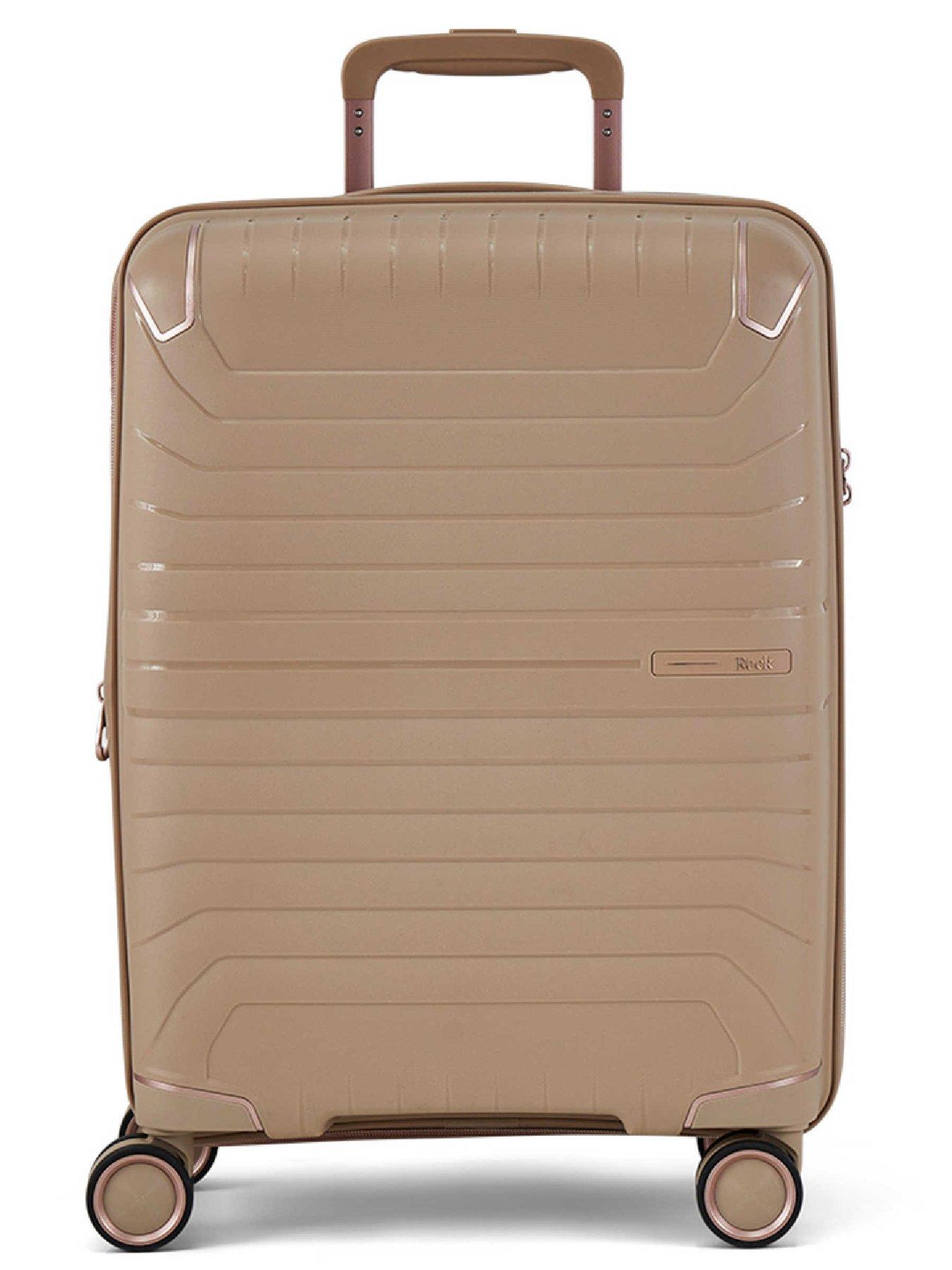  image of rock-luggage-astrid-beige-cabin-suitcase