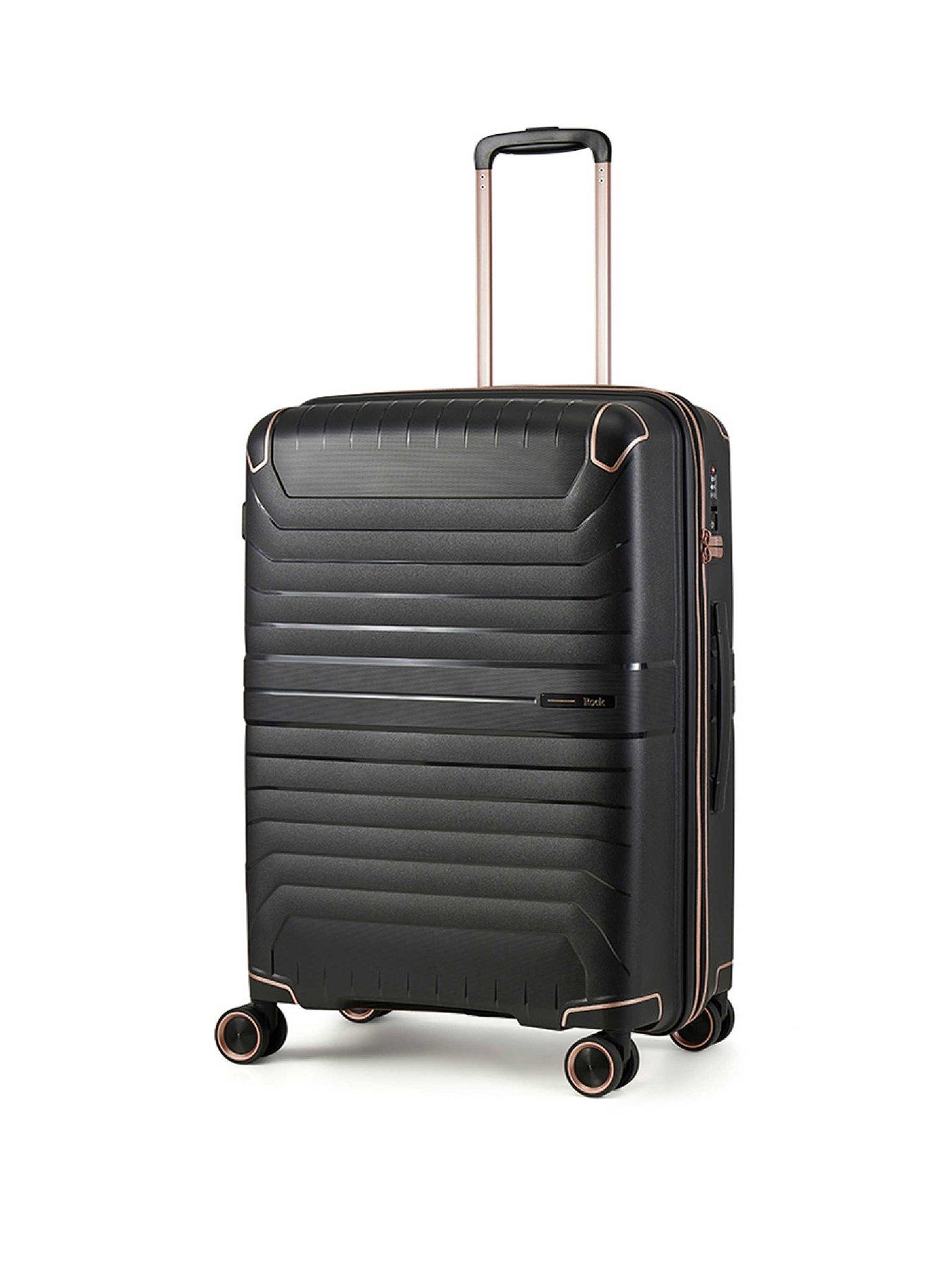 Rock Luggage Astrid Black Medium Suitcase