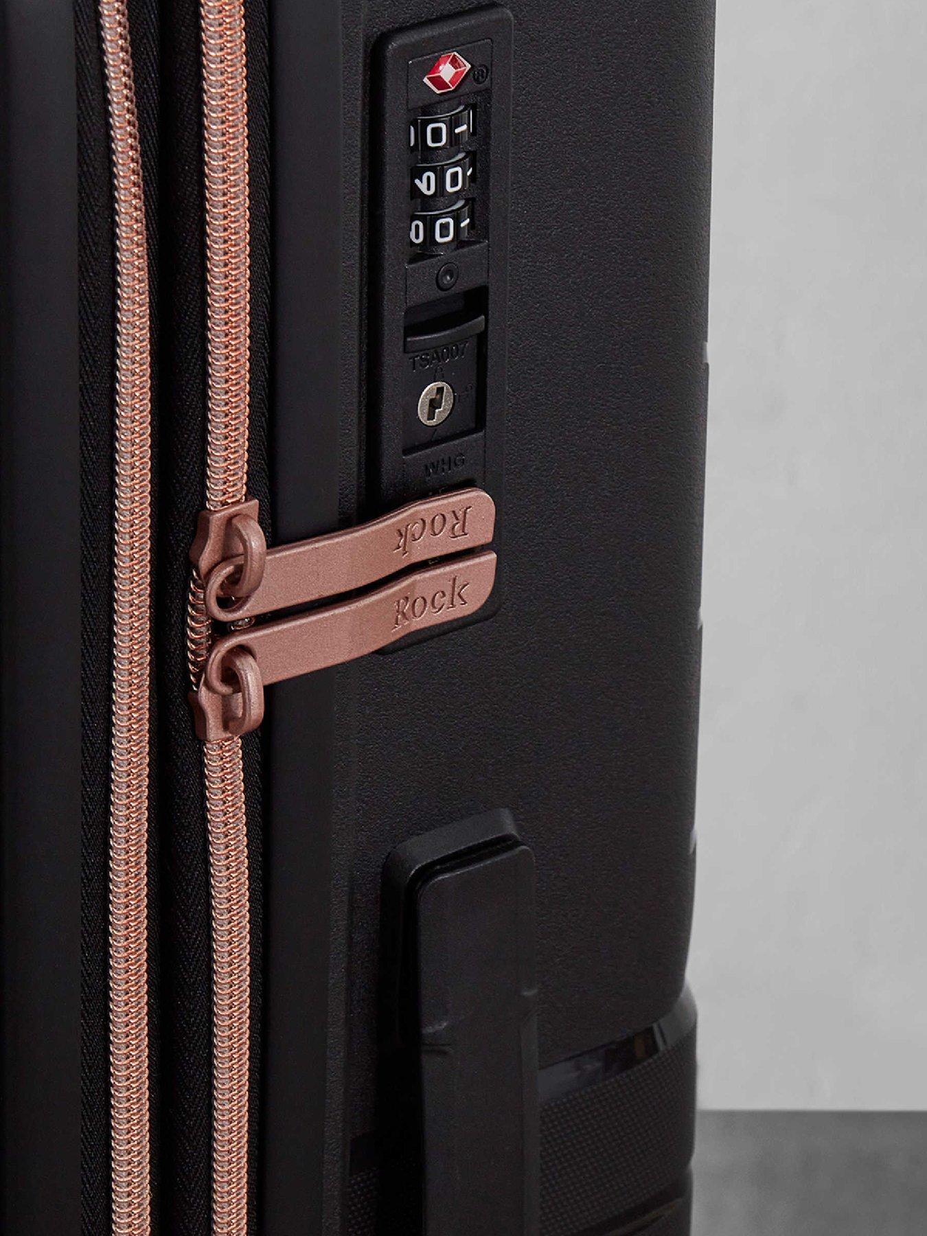  image of rock-luggage-astrid-black-cabin-suitcase