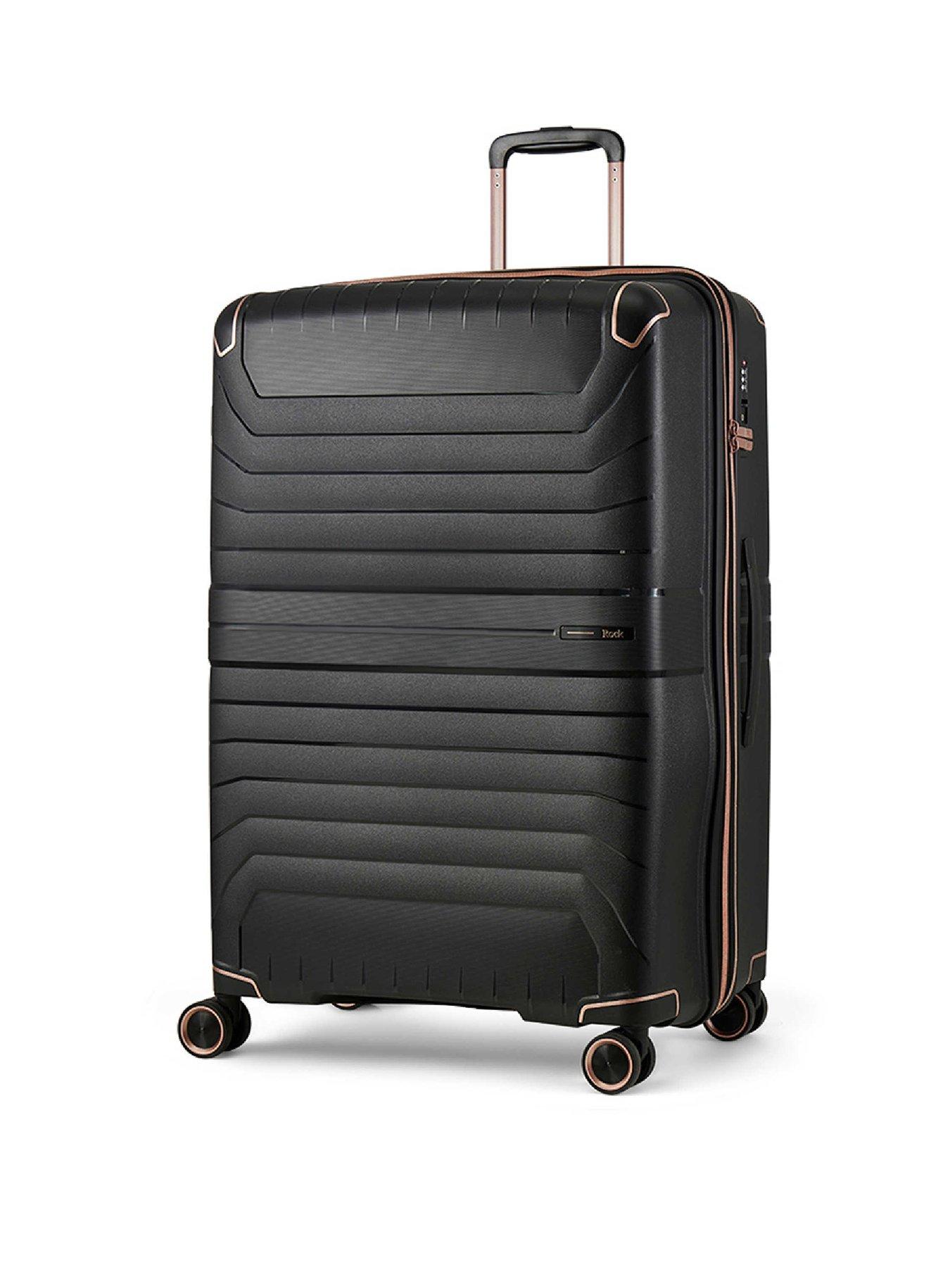 Image 1 of 6 of Rock Luggage Astrid Green Large Suitcase