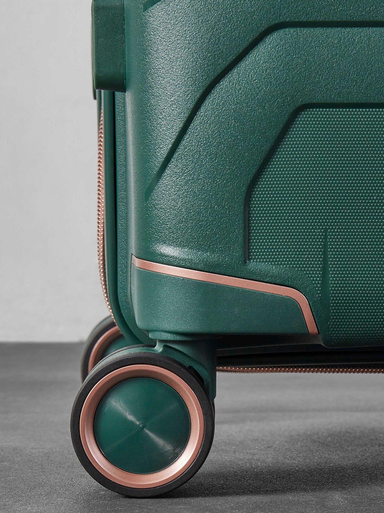  image of rock-luggage-astrid-green-medium-suitcase