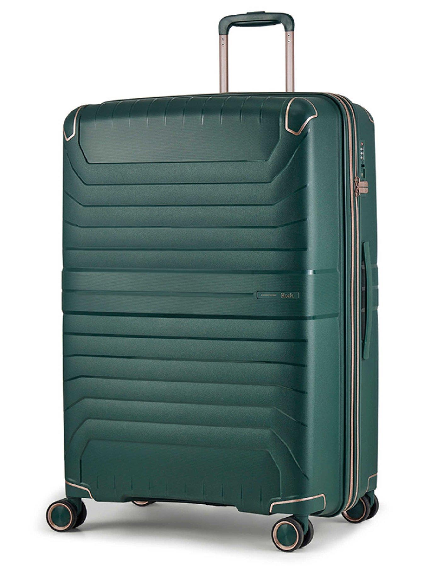 stillFront image of rock-luggage-astrid-green-3pc-suitcase-set