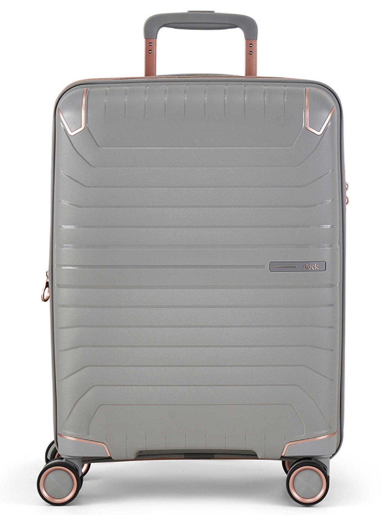  image of rock-luggage-astrid-grey-cabin-suitcase