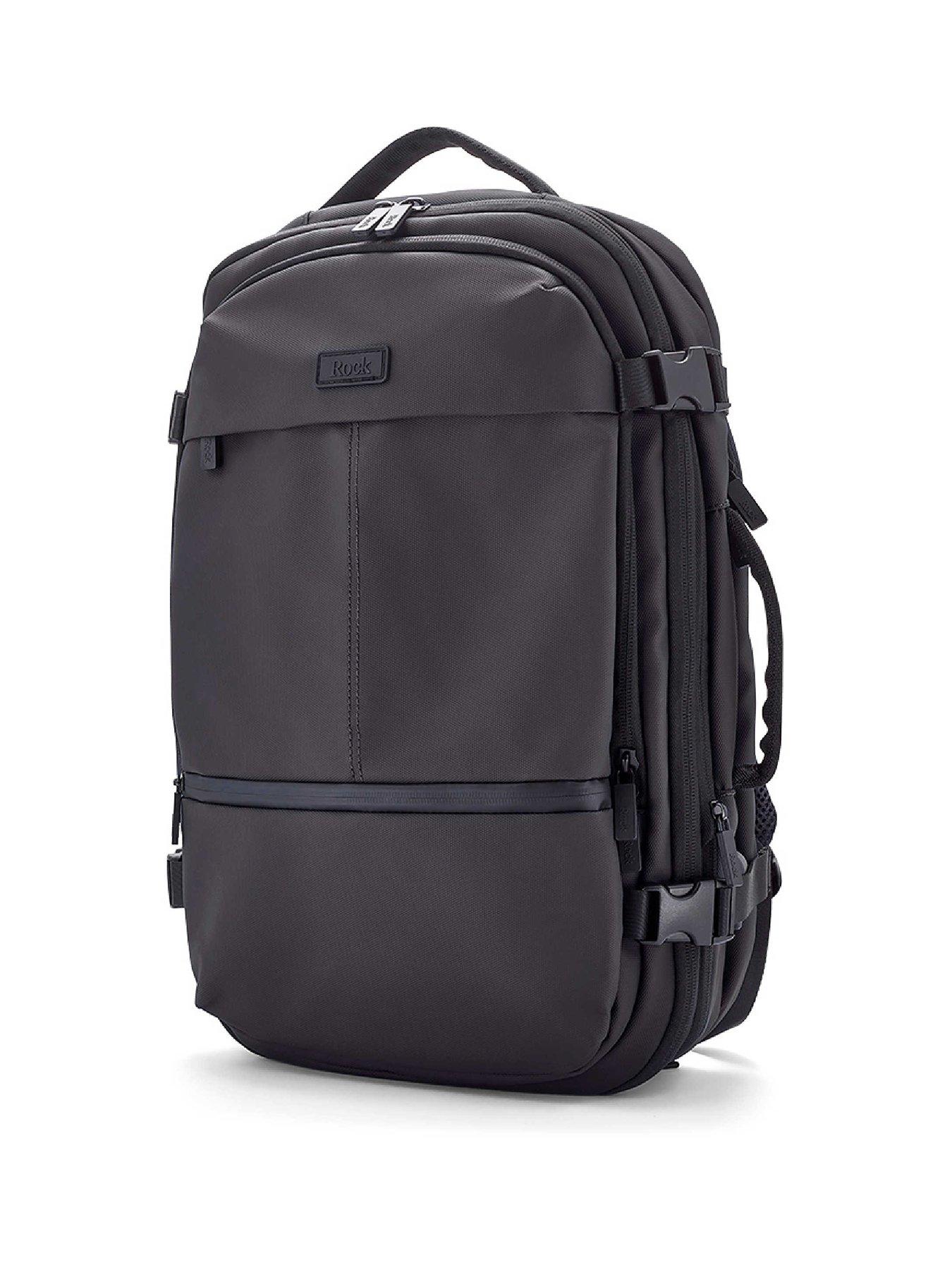 Rock Luggage Belgravia Black Backpack