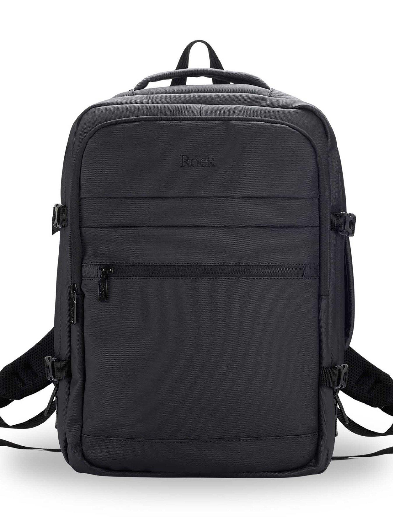 Image 2 of 5 of Rock Luggage Dalston Black Backpack Small