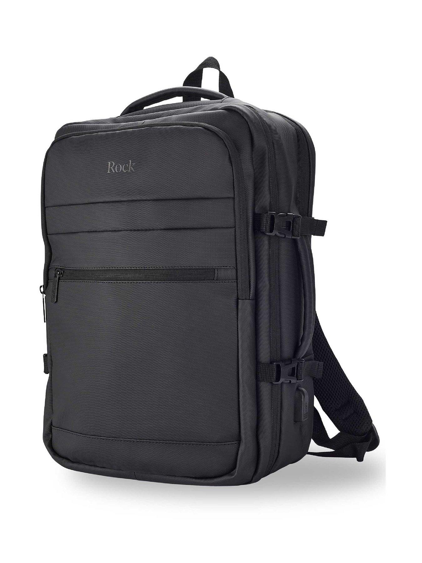 Image 1 of 5 of Rock Luggage Dalston Black Backpack Medium