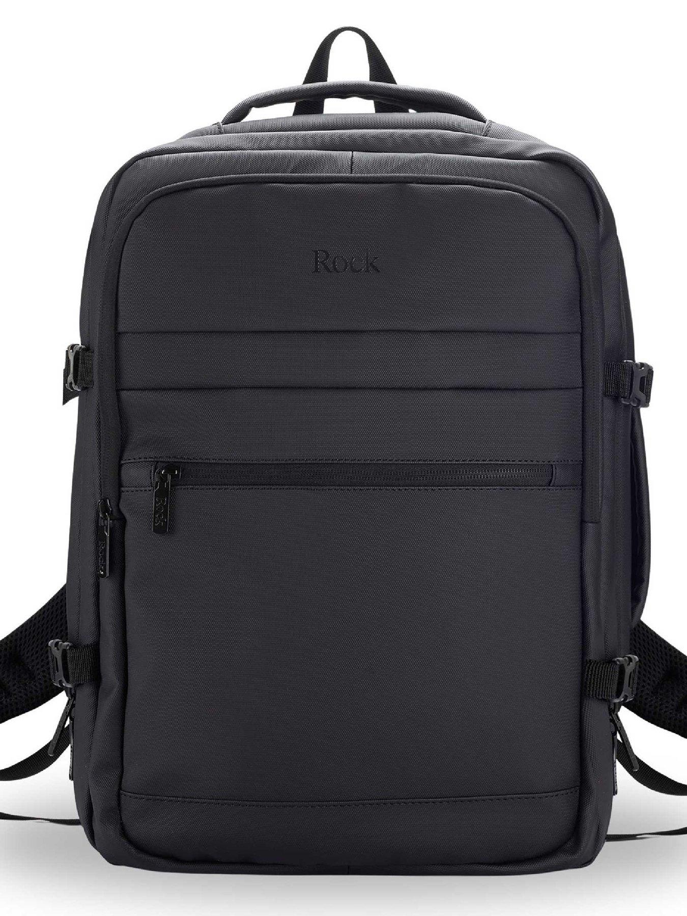 Image 2 of 5 of Rock Luggage Dalston Black Backpack Medium