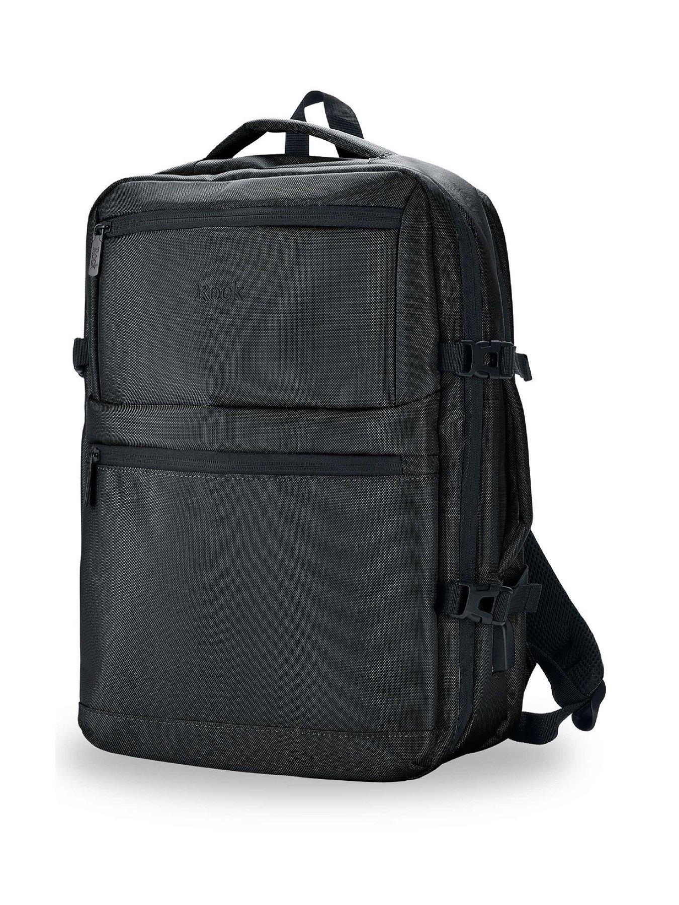 Rock Luggage Battersea Black Backpack Medium
