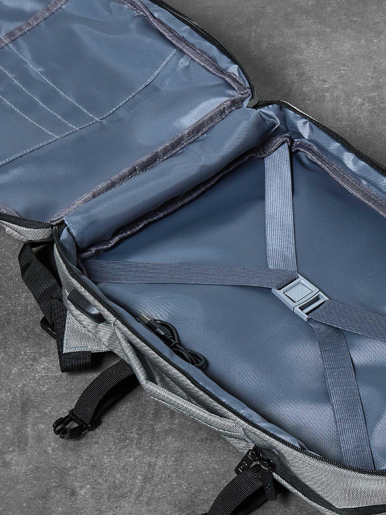  image of rock-luggage-battersea-grey-backpack-medium