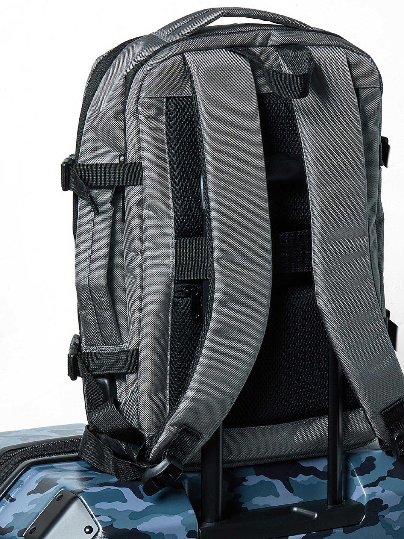  image of rock-luggage-battersea-grey-backpack-medium