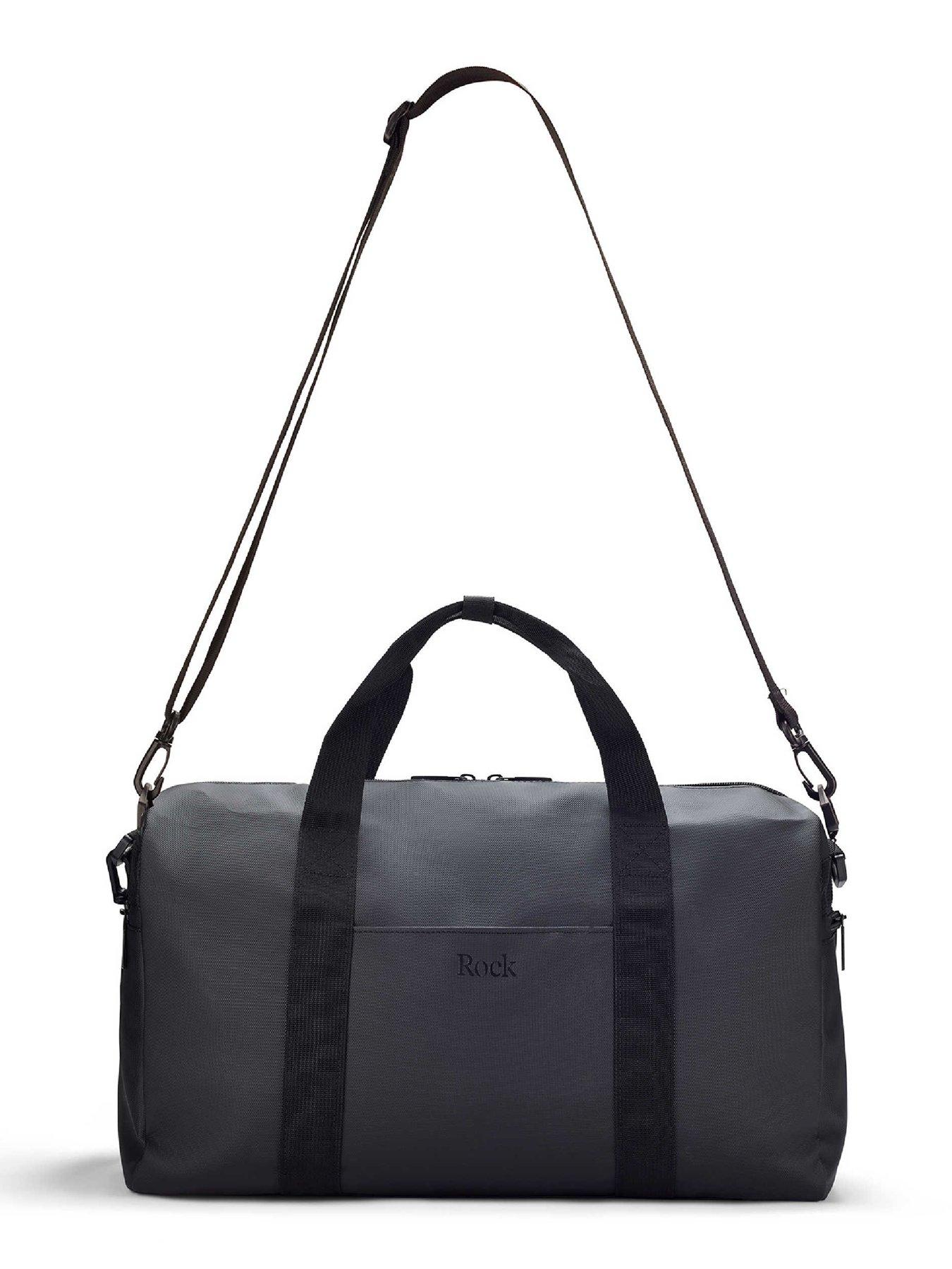  image of rock-luggage-camden-black-holdall-medium