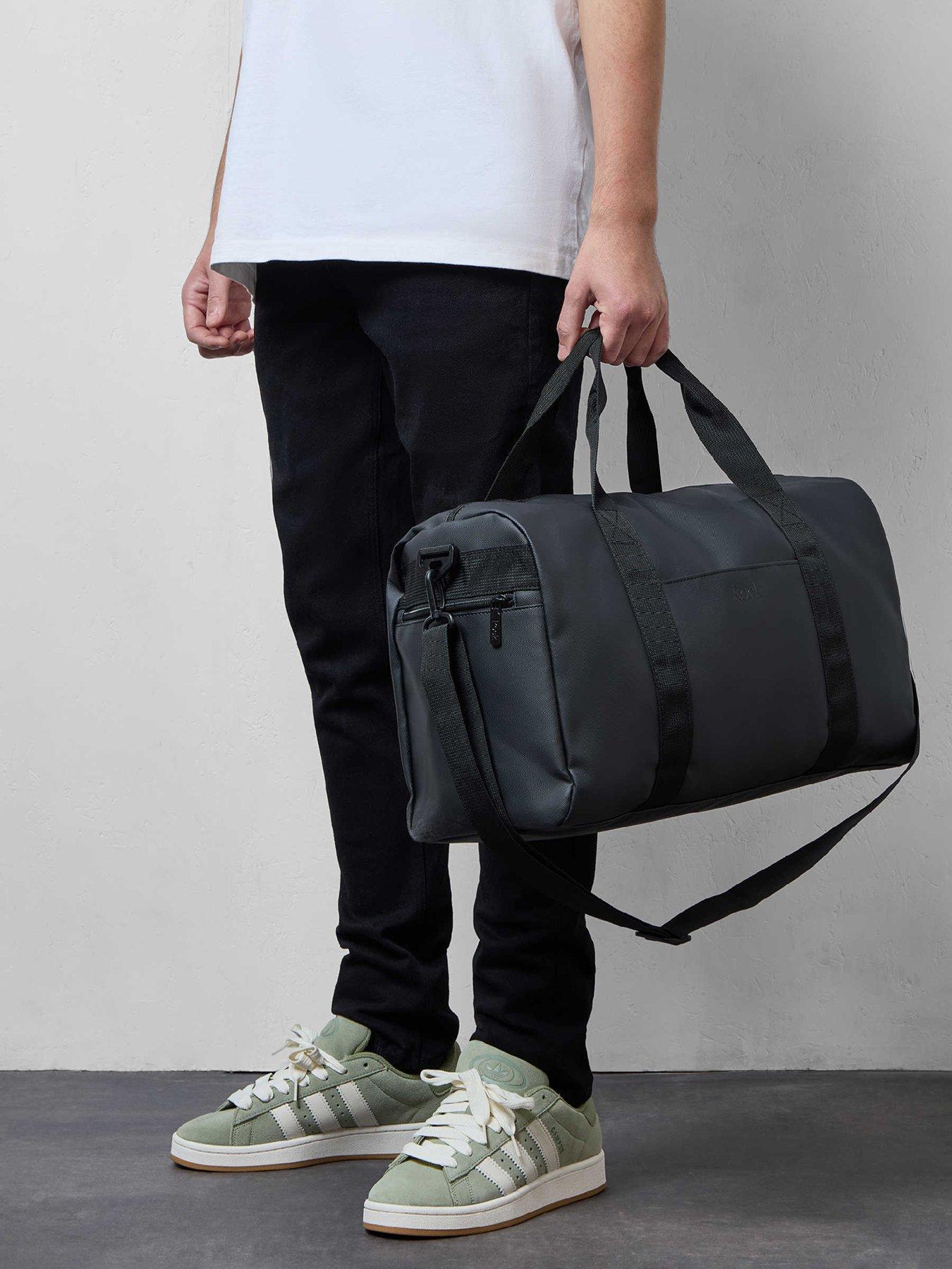  image of rock-luggage-camden-black-holdall-medium