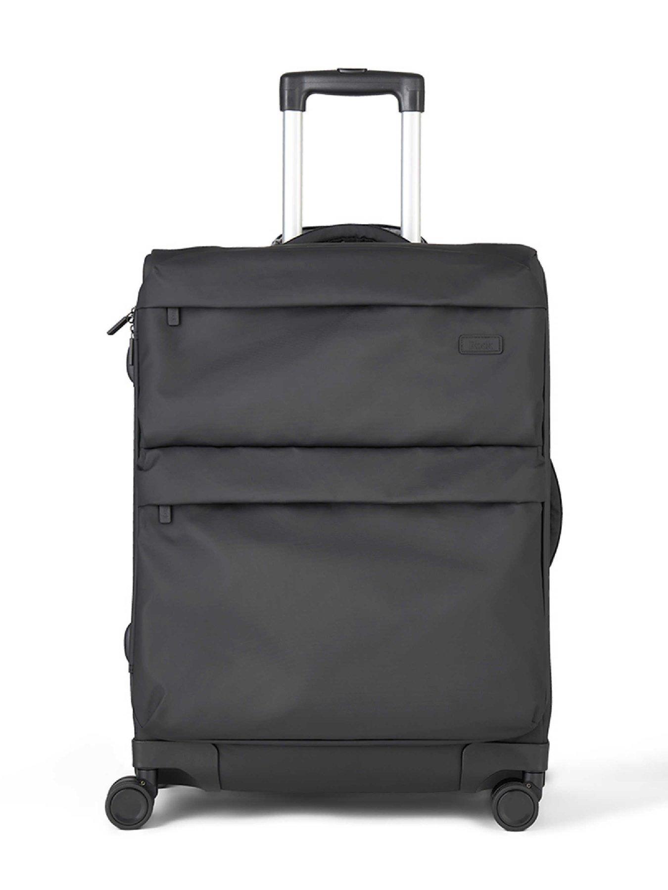 Image 2 of 5 of Rock Luggage Juniper Black Medium Suitcase