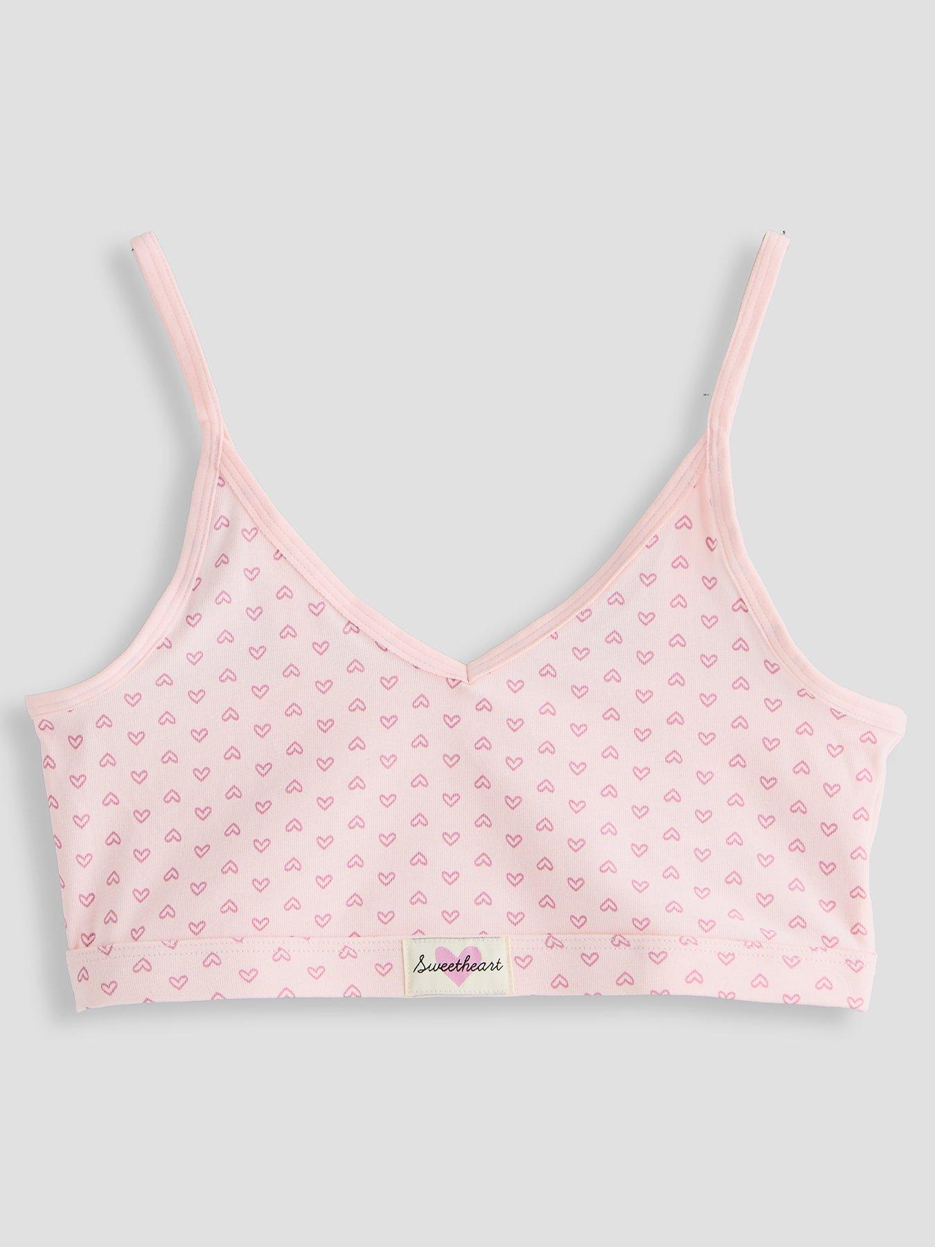 Image 2 of 5 of The Very Collection Older Girls Pink 3Pk Jersey Crop Basic Top (5 - 16 years) - Multi