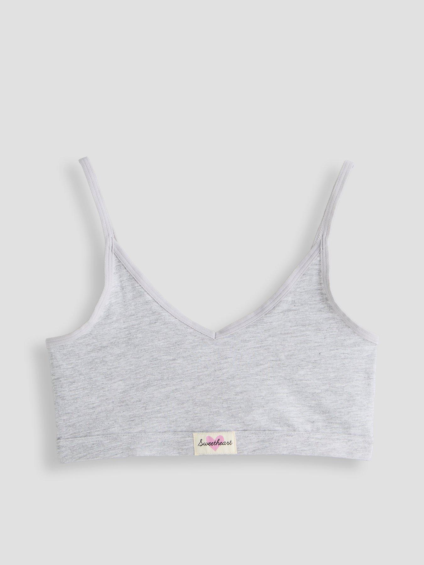 Image 4 of 5 of The Very Collection Older Girls Pink 3Pk Jersey Crop Basic Top (5 - 16 years) - Multi