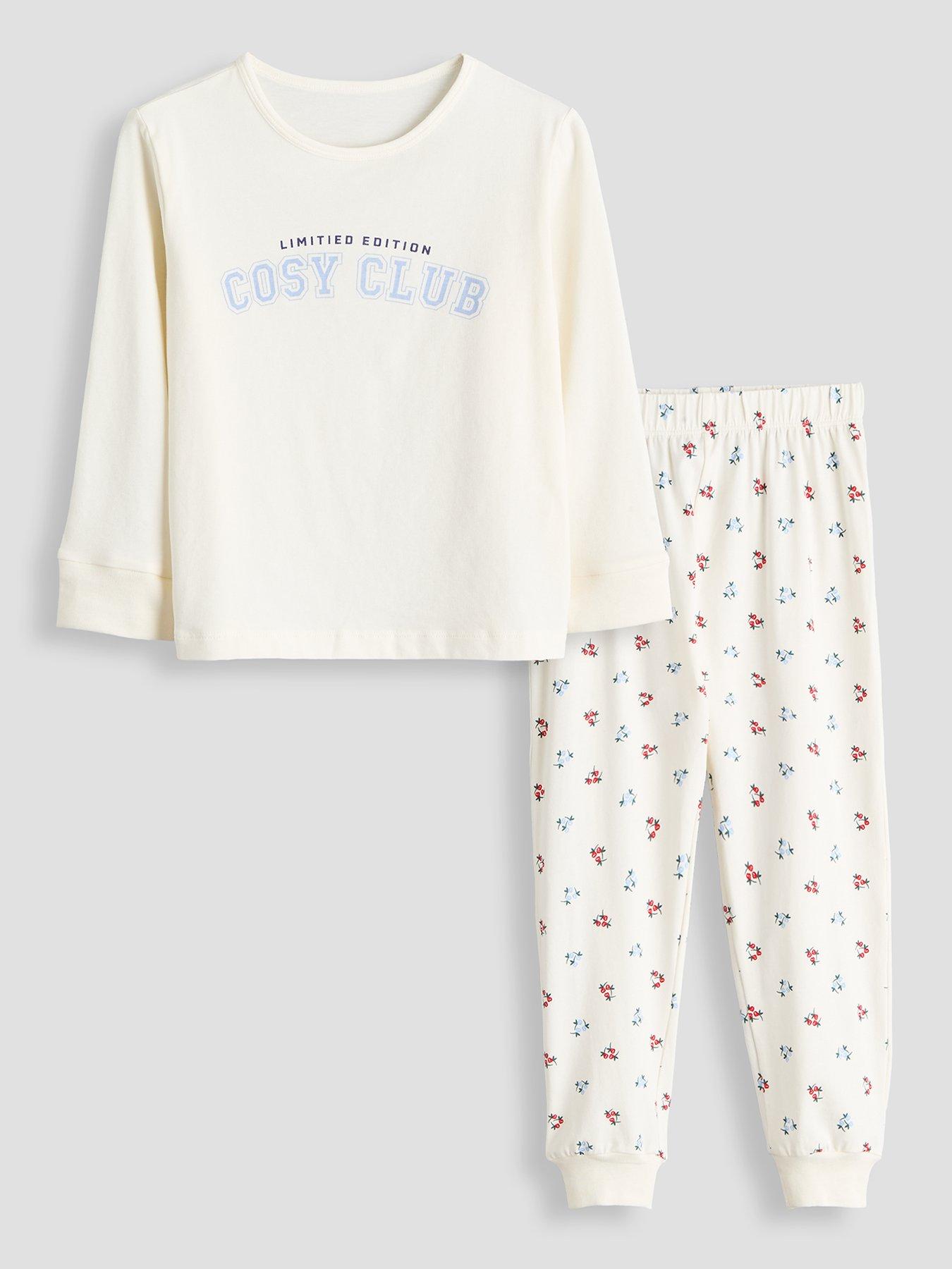 The Very Collection Older Girls Cosy Club Long Sleeve Pj
