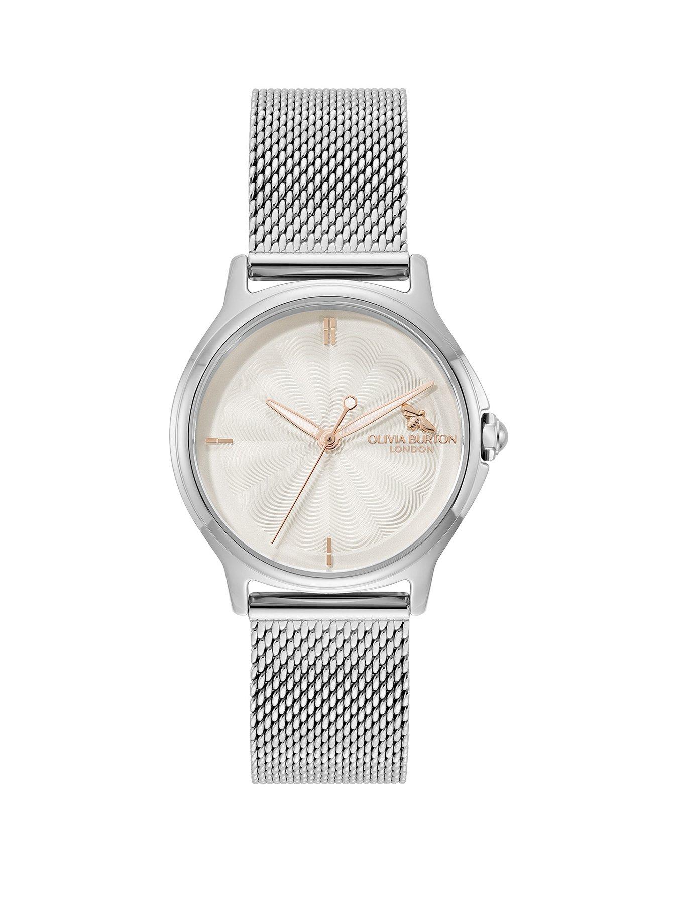 Image 1 of 7 of Olivia Burton 30mm Classic Bee Stainless Steel Watch