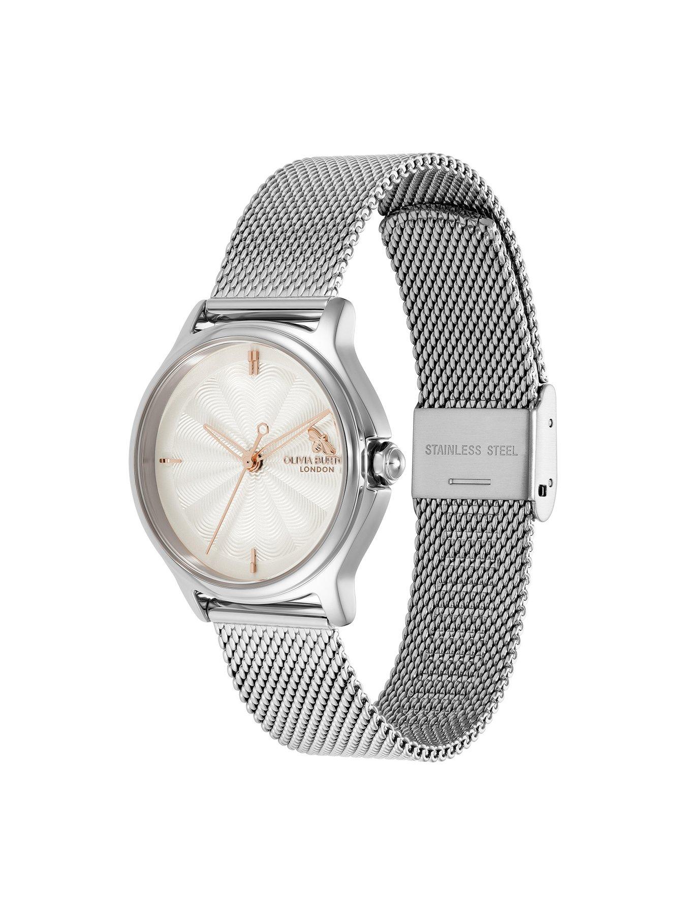 Image 2 of 7 of Olivia Burton 30mm Classic Bee Stainless Steel Watch