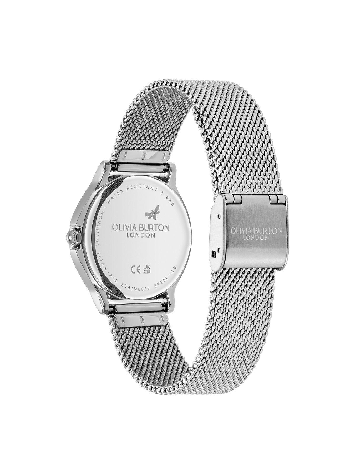 Image 4 of 7 of Olivia Burton 30mm Classic Bee Stainless Steel Watch