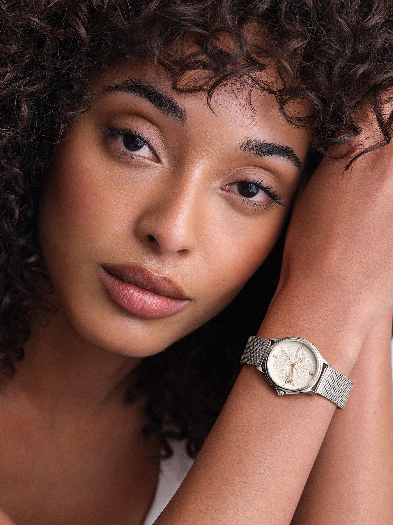 Image 6 of 7 of Olivia Burton 30mm Classic Bee Stainless Steel Watch
