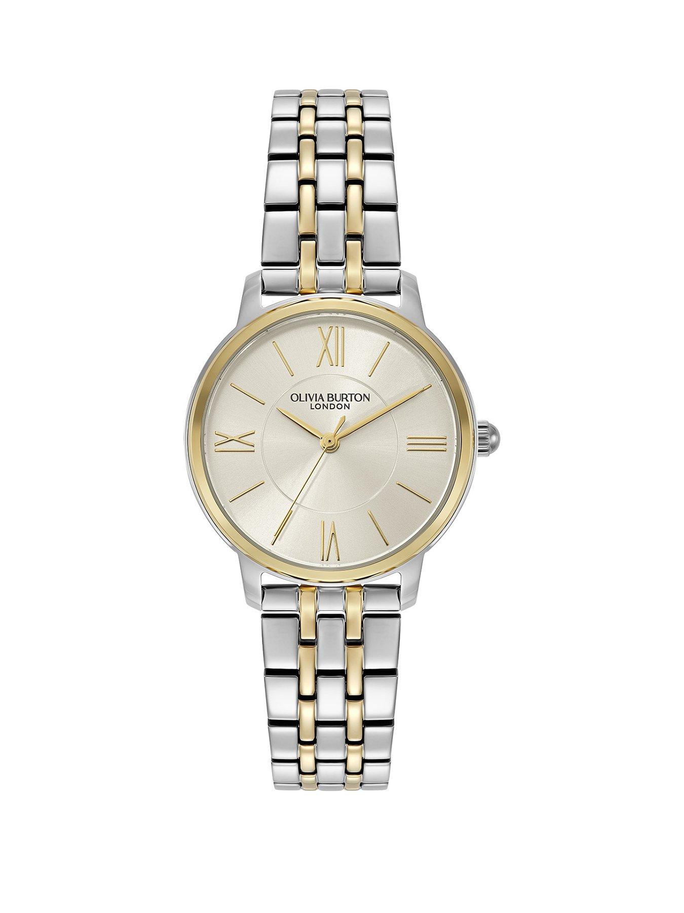 Olivia Burton 30mm Westbourne Stainless Steel  &  Gold IP Watch