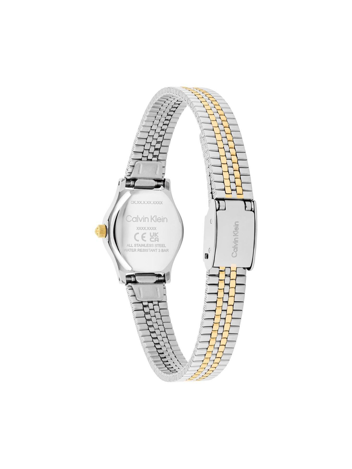 Image 2 of 5 of Calvin Klein Women's CK Contemporary two tone stainless steel and gold plated Watch