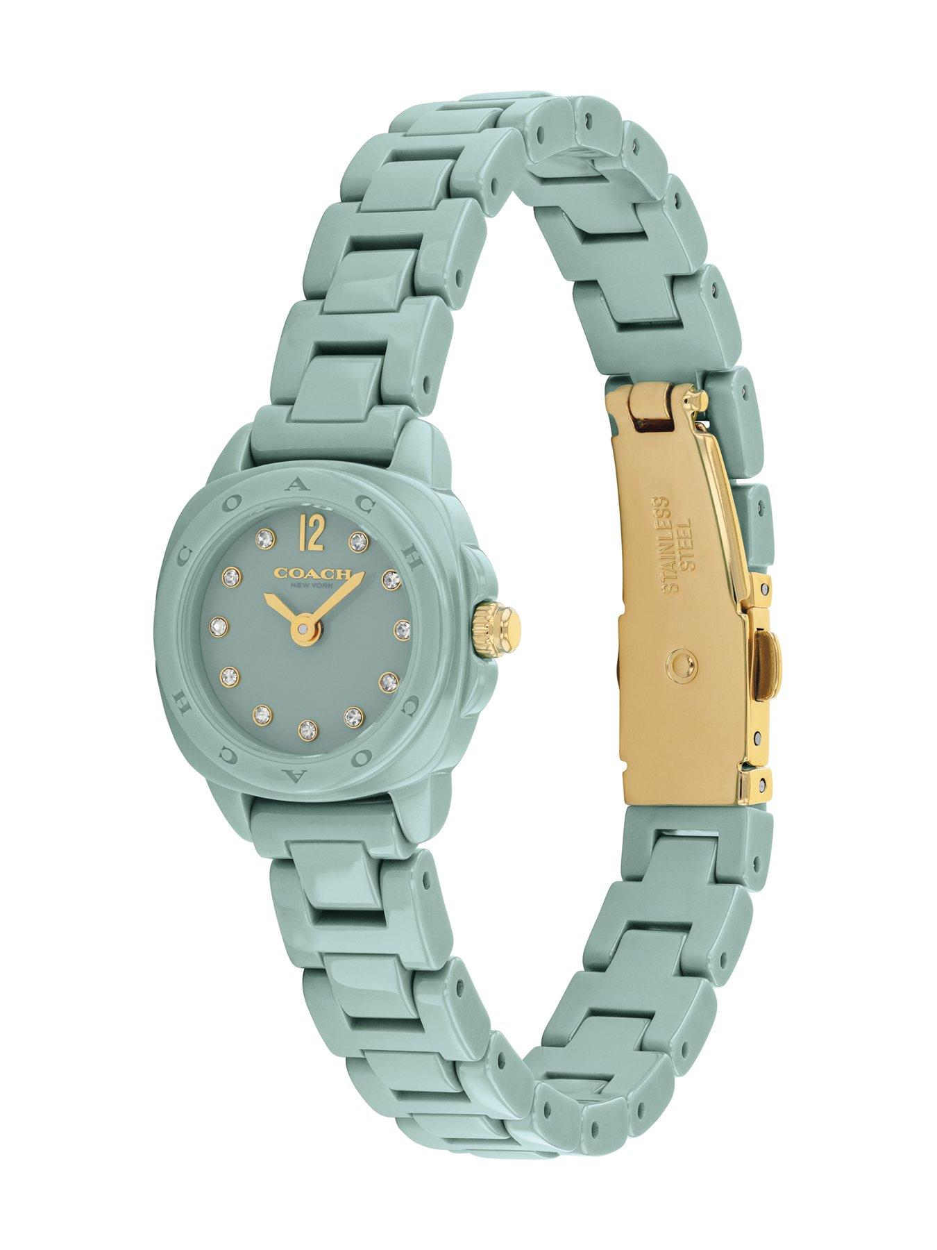 Image 2 of 4 of COACH Ladies Sage Ceramic Kitt Watch