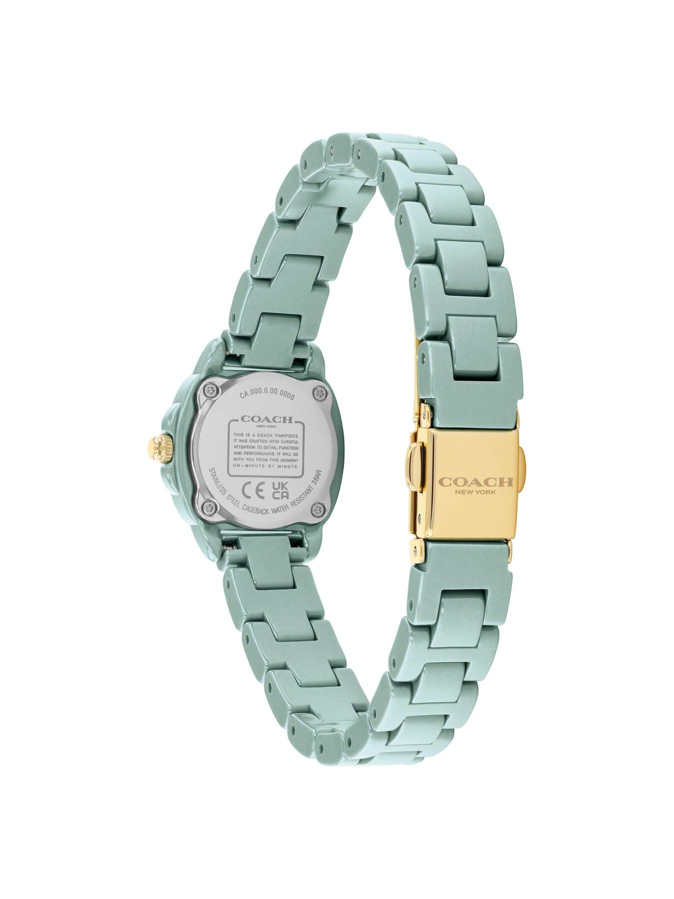 Image 3 of 4 of COACH Ladies Sage Ceramic Kitt Watch
