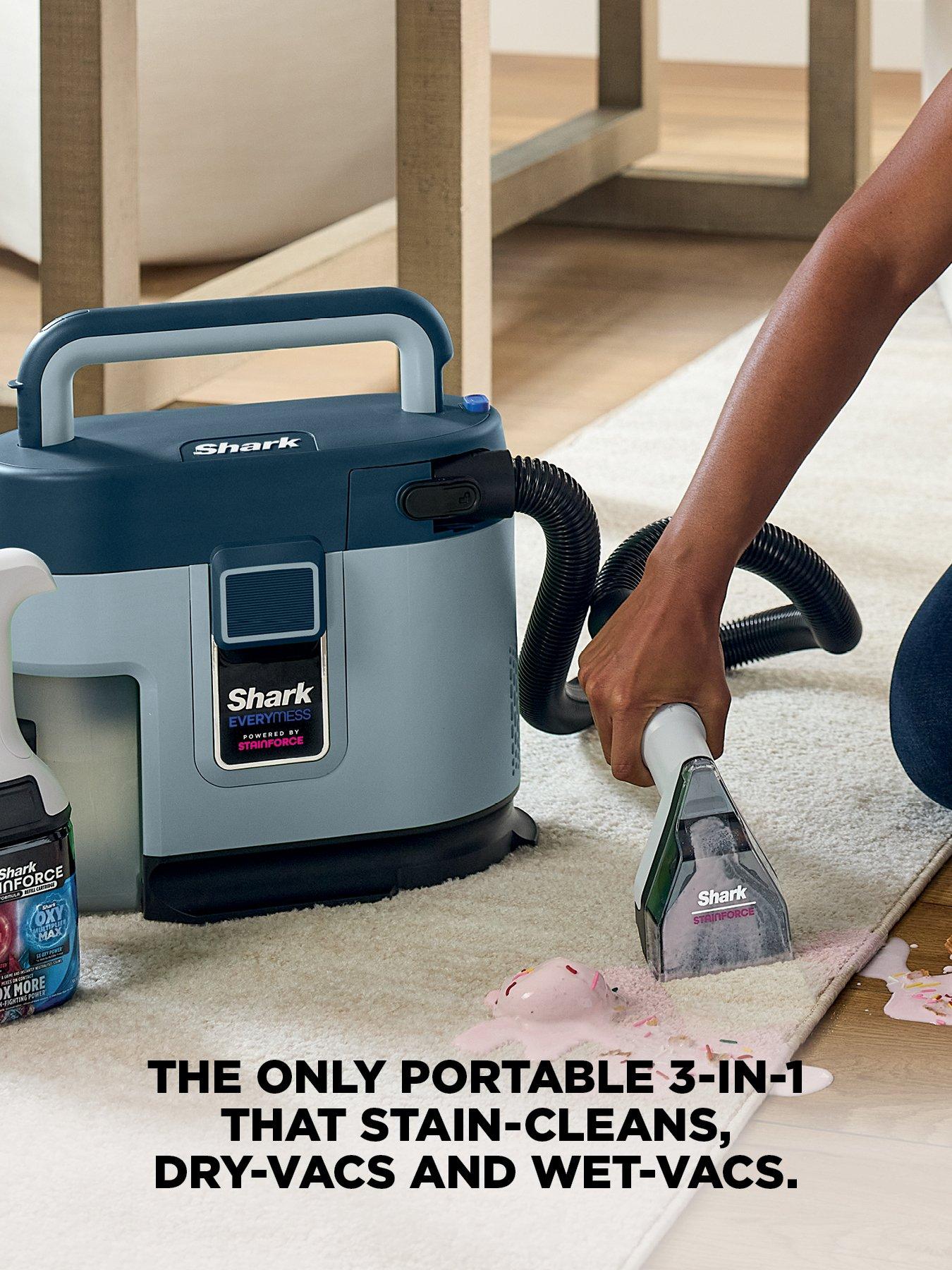 Image 2 of 8 of Shark EveryMess Portable 3-in-1 Stain Eliminator, Wet Vac &amp; Dry Vac - VX110UK