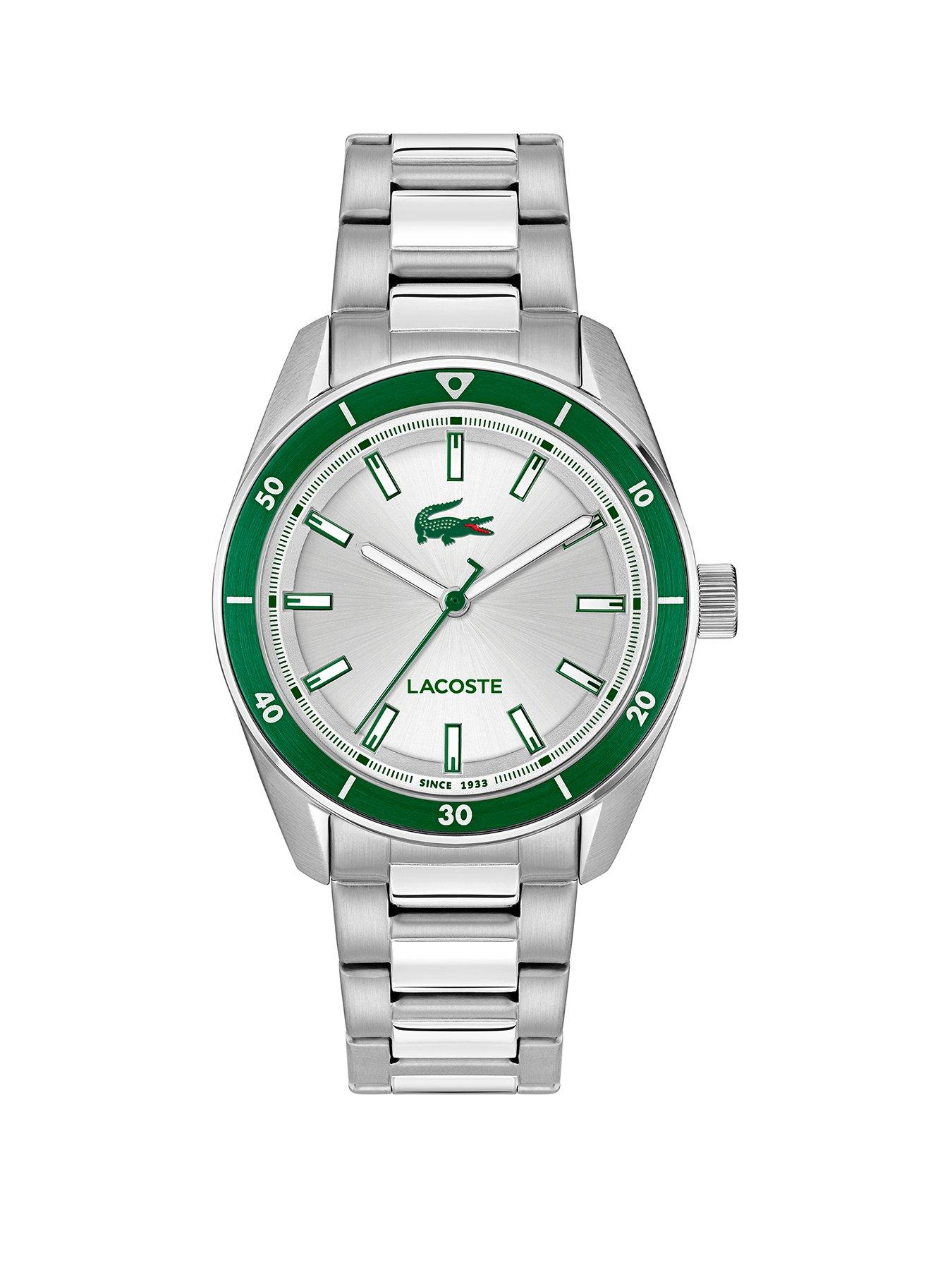Lacoste Mens Boston Stainless Steel Bracelet Watch