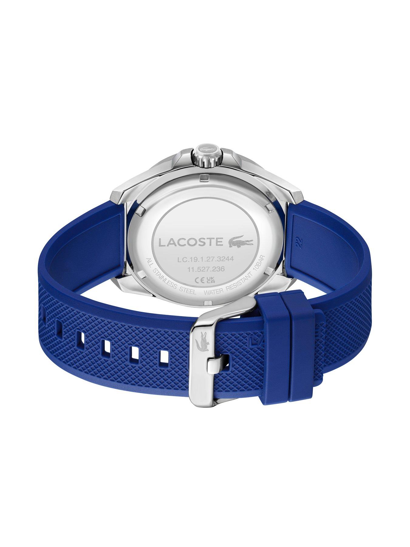 Image 3 of 5 of Lacoste Mens Capbreton Navy Silicone Strap Watch