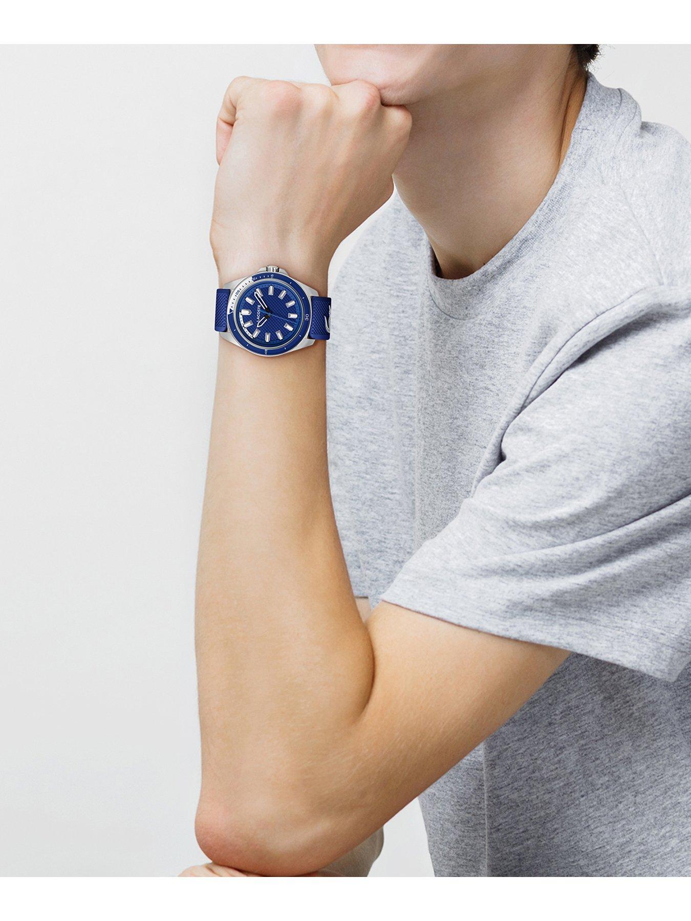 Image 4 of 5 of Lacoste Mens Capbreton Navy Silicone Strap Watch