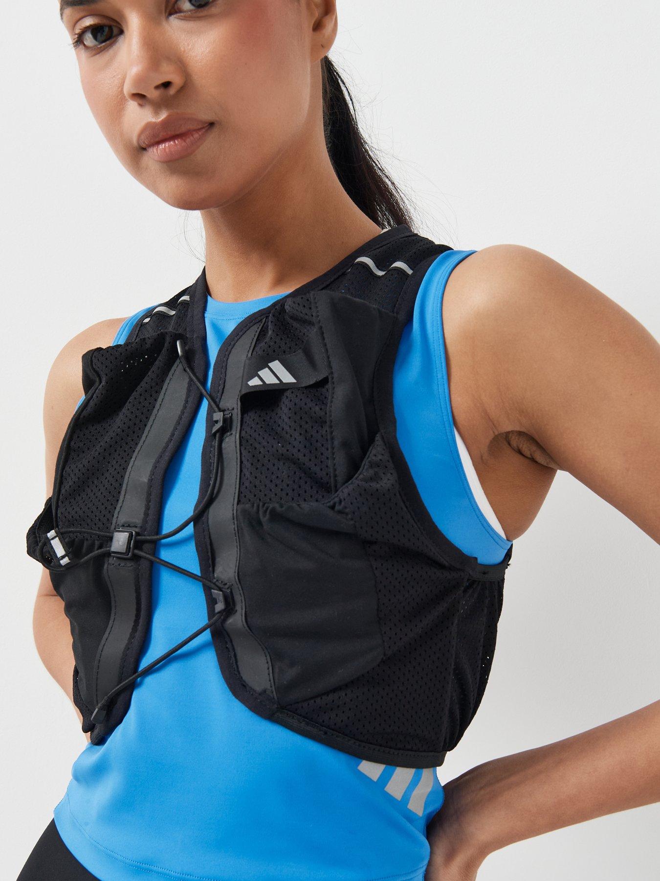 Image 4 of 7 of adidas Unisex Running Hydration Vest - Black