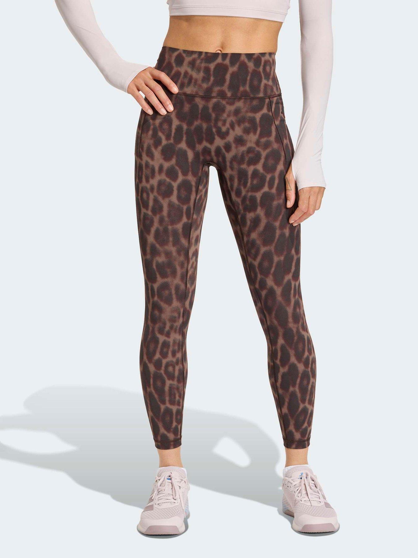 adidas Women's Training Power 7/8 Legging - Leopard Print