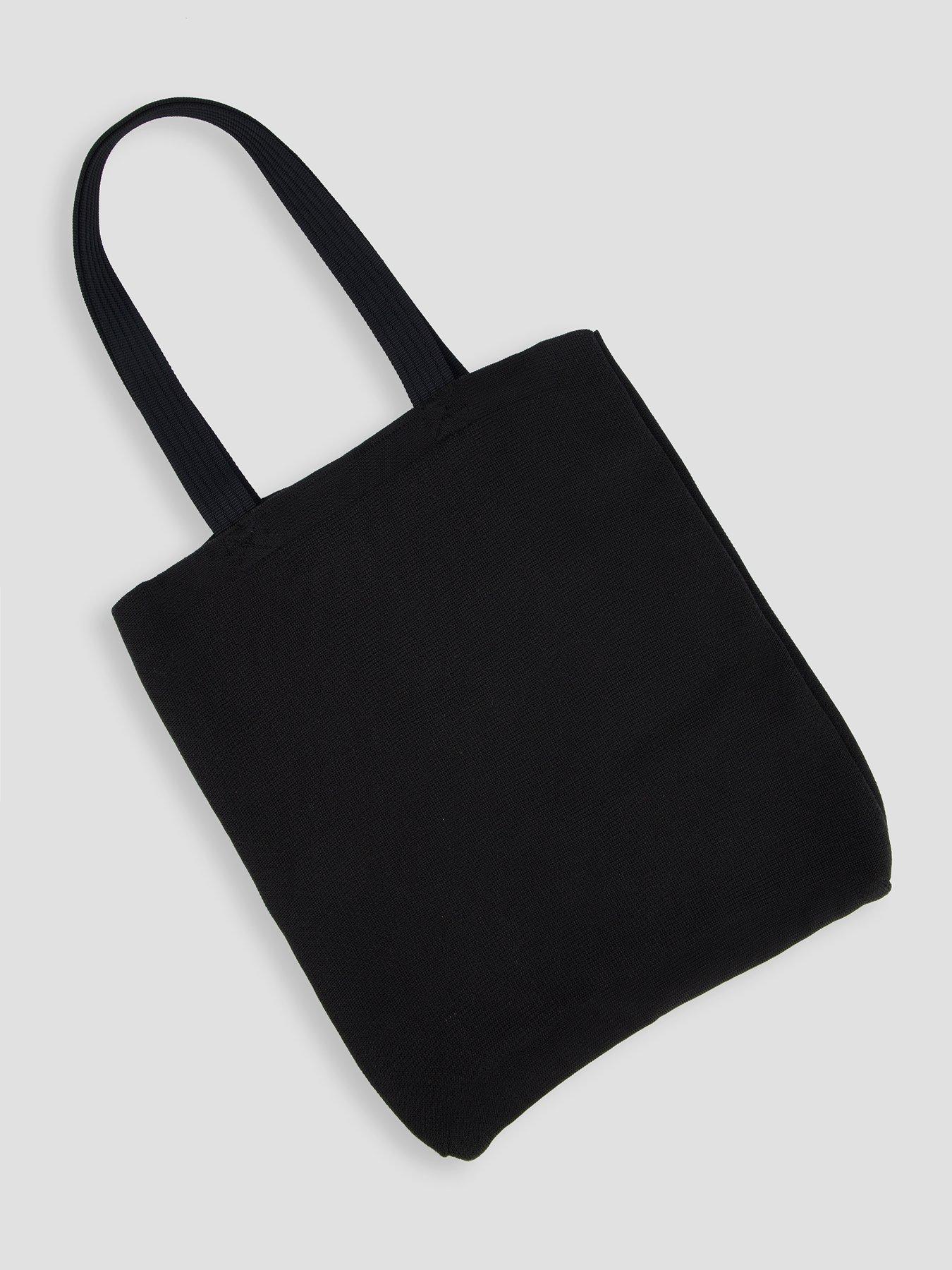 Image 2 of 4 of adidas Originals Unisex Crochet Tote Bag - Black