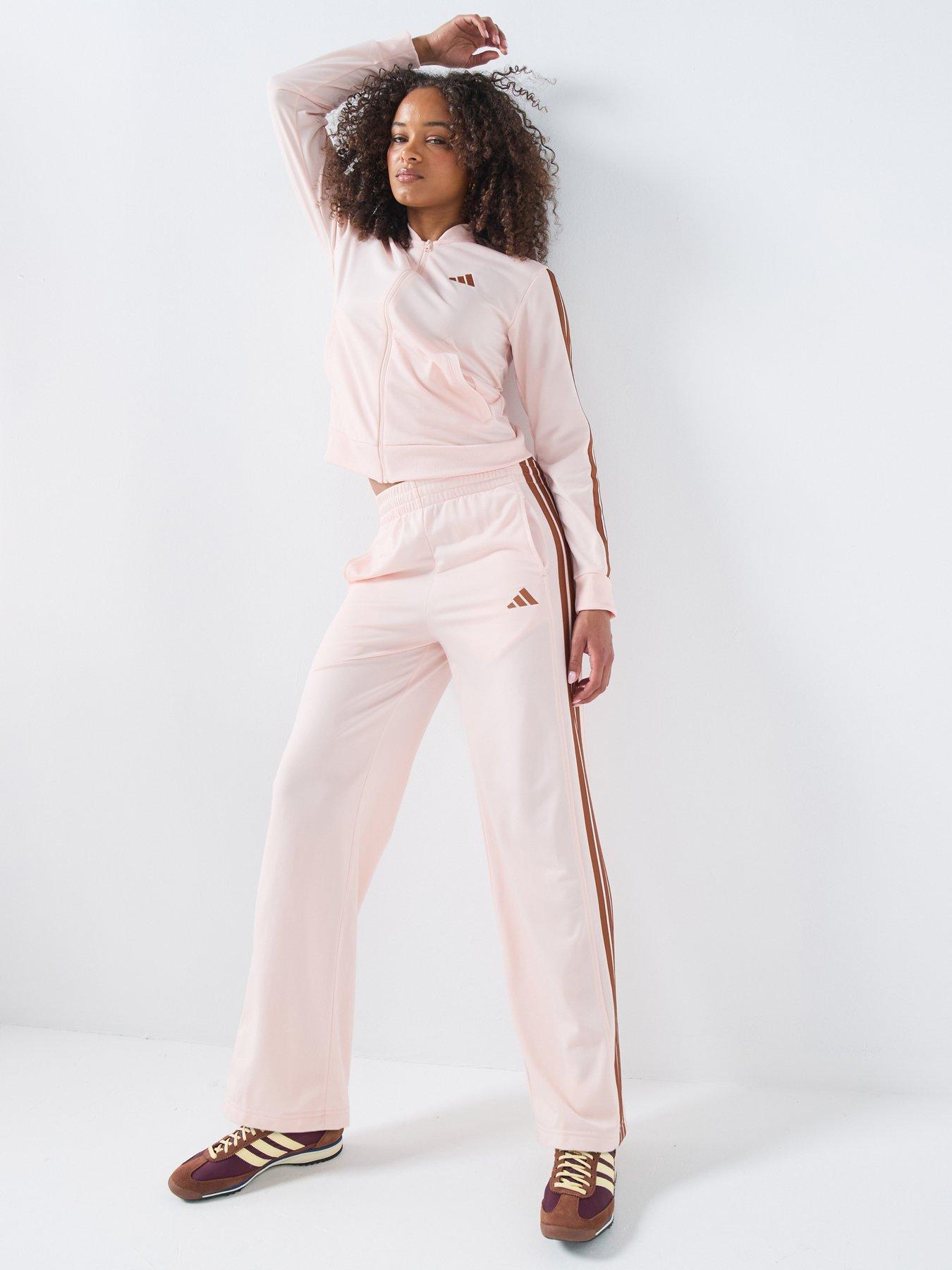 Image 3 of 5 of adidas Sportswear Women's 3 Stripe Fashion Trackpant - Pink